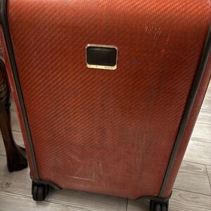 Tumi Tegra Lite Carry-on Luggage 22” Orange and Brown